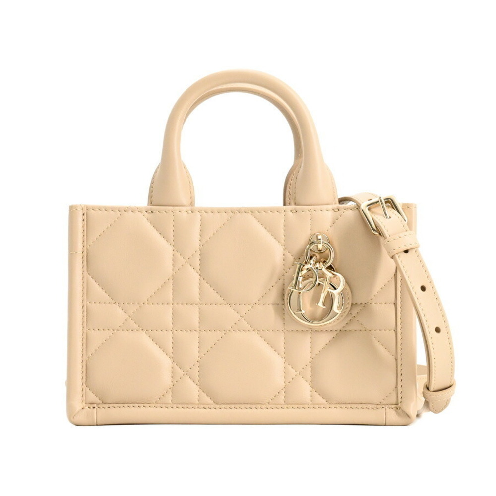Dior Book Tote Bag Handbag Beige